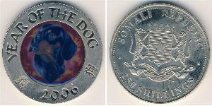 250 Shilling Somalie Cuivre/Nickel 