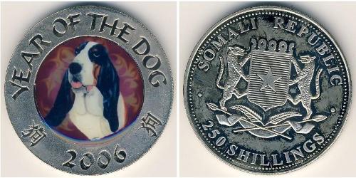 250 Shilling Somalie Cuivre/Nickel 