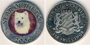250 Shilling Somalia Kupfer/Nickel 