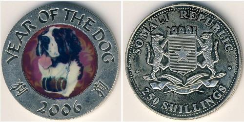 250 Shilling Somalia Rame/Nichel 