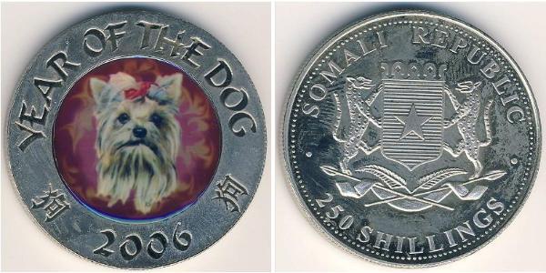 250 Shilling Somalia Rame/Nichel 