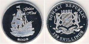 250 Shilling Somalia Silver 