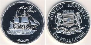 250 Shilling Somalia Silver 