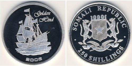 250 Shilling Somalia Silver 