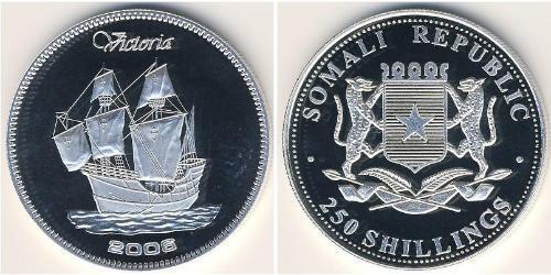 250 Shilling Somalia Silver 