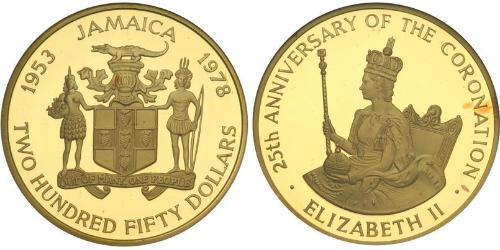 250 Долар Ямайка (1962 - ) Золото 