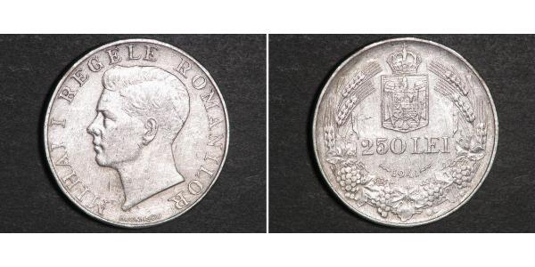 250 Лей Румыния Серебро 