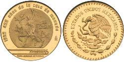 250 Песо Соединённые Штаты Мексики (1867 - ) Золото 