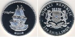 250 Shilling Somalie Argent 