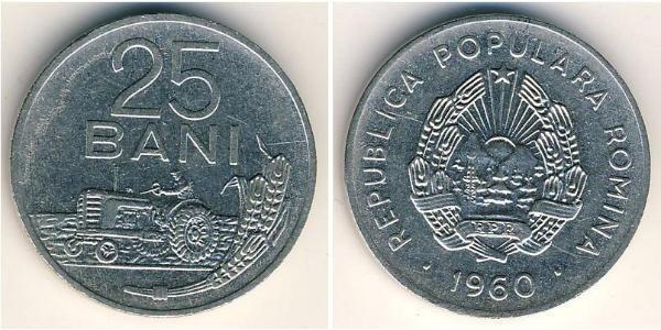 25 Ban République socialiste de Roumanie (1947-1989) Acier/Nickel 