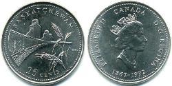 25 Cent Canada Acciaio 