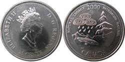 25 Cent Canada Acciaio Elisabetta II (1926-2022)