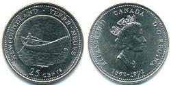25 Cent Canada Acciaio 