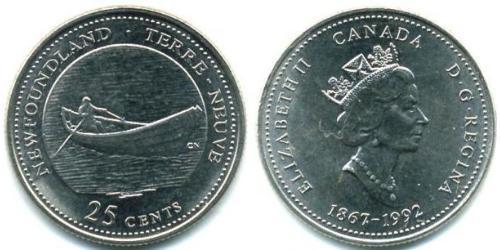 25 Cent Canada Acciaio 