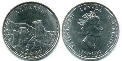 25 Cent Canada Acier 
