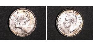 25 Cent Canada Argent George V (1865-1936)