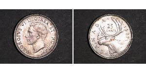 25 Cent Canada Argent George V (1865-1936)