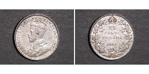 25 Cent Canada Argent George V (1865-1936)