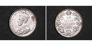 25 Cent Canada Argent George V (1865-1936)