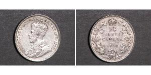 25 Cent Canada Argent George V (1865-1936)