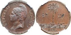 25 Cent Liberia Bronze 