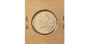 25 Cent Kanada Kupfer/Nickel Elizabeth II (1926-2022)