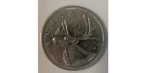 25 Cent Kanada Kupfer/Nickel Elizabeth II (1926-2022)