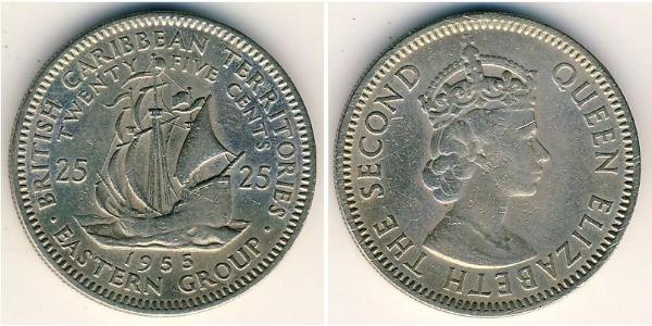 25 Cent  Kupfer/Nickel 