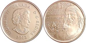 25 Cent Canada Nichel Elisabetta II (1926-2022)