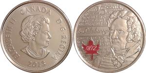 25 Cent Canada Nichel Elisabetta II (1926-2022)