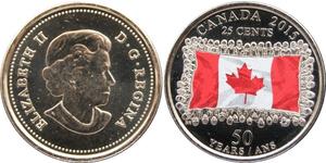 25 Cent Canada Nichel Elisabetta II (1926-2022)