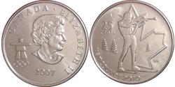 25 Cent Canada Nickel Elizabeth II (1926-2022)