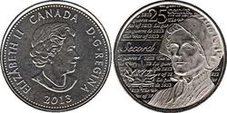 25 Cent Canada Nickel Elizabeth II (1926-2022)