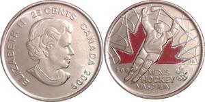 25 Cent Canada Nickel Elizabeth II (1926-2022)