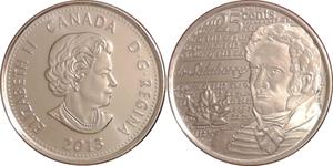 25 Cent Canada Nickel Elizabeth II (1926-2022)