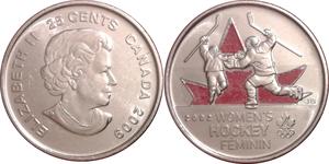 25 Cent Canada Nickel Elizabeth II (1926-2022)