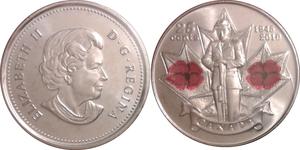 25 Cent Canada Nickel Elizabeth II (1926-2022)