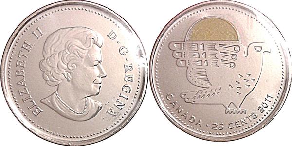 25 Cent Canada Nickel Elizabeth II (1926-2022)