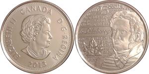 25 Cent Kanada Nickel Elizabeth II (1926-2022)
