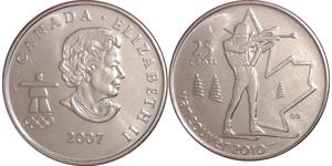 25 Cent Kanada Nickel Elizabeth II (1926-2022)