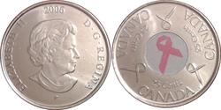 25 Cent Canadá Níquel Isabel II (1926-2022)