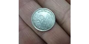 25 Cent Sri Lanka Níquel/Cobre 