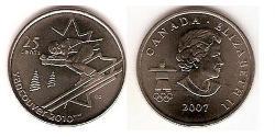 25 Cent Canada Rame/Nichel 