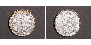 25 Cent Kanada Silber George V (1865-1936)