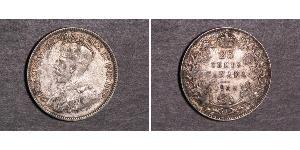 25 Cent Kanada Silber George V (1865-1936)