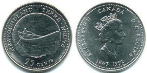 25 Cent Canada Steel 