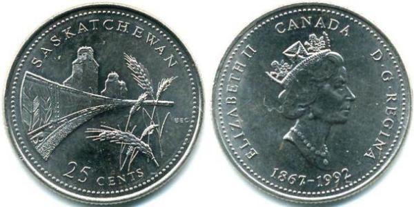 25 Cent Canada Steel 