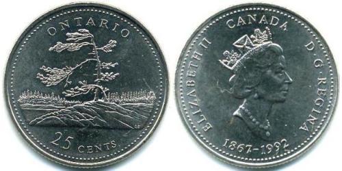 25 Cent 加拿大 Steel 