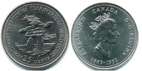 25 Cent 加拿大 Steel 