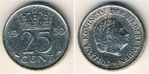 25 Cent Kingdom of the Netherlands (1815 - )  